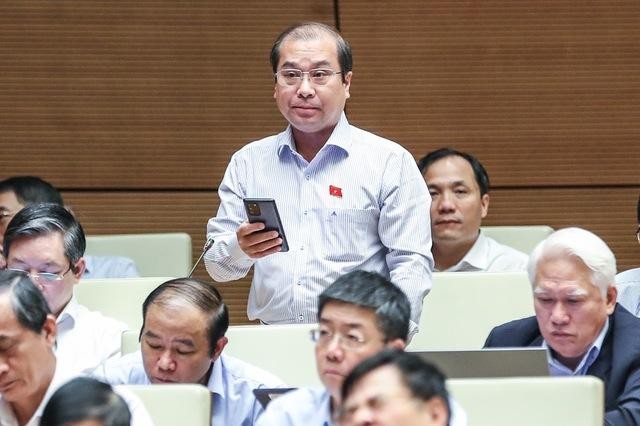 Đại biểu Trình Lam Sinh (đoàn An Giang)