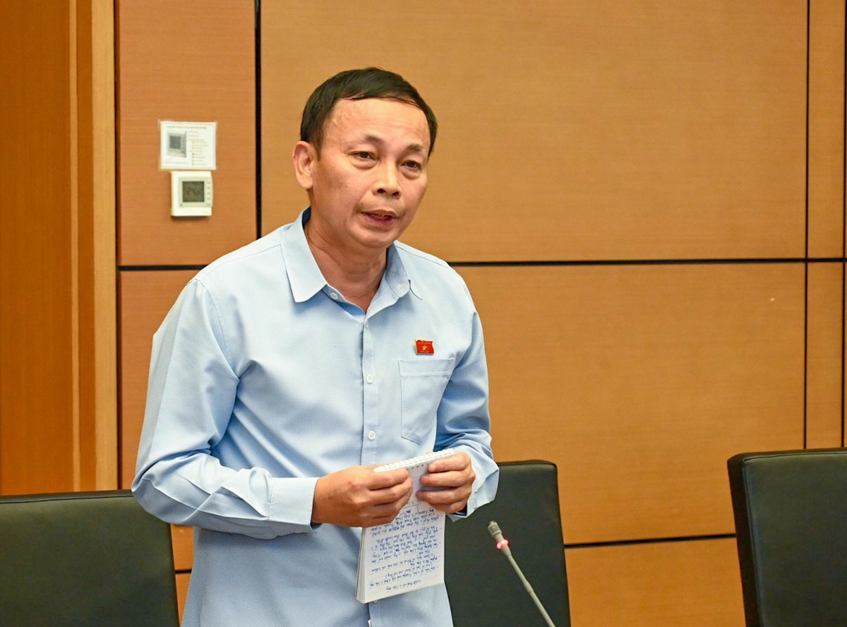 Đại biểu Hoàng Hữu Chiến (đoàn An Giang) Đại biểu Hoàng Hữu Chiến (đoàn An Giang)