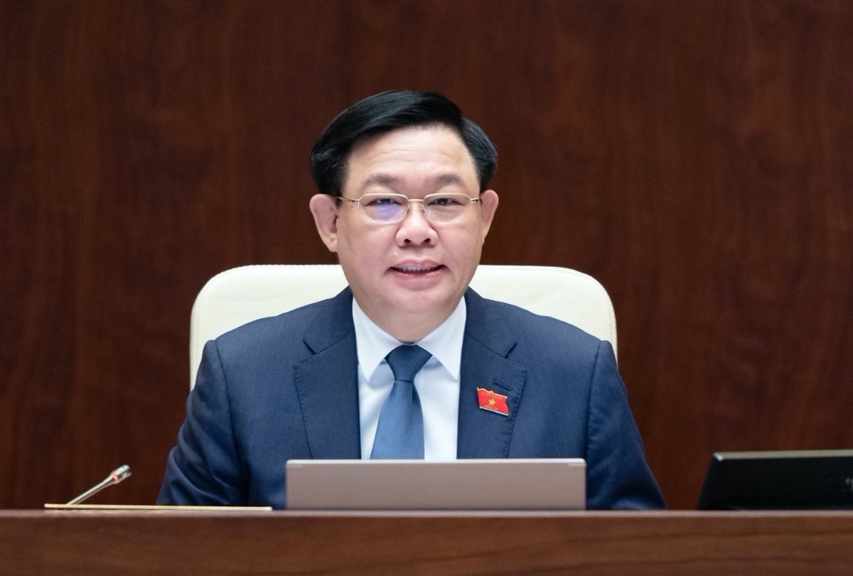 Chủ tịch Quốc hội Vương Đình Huệ điều hành phiên chất vấn sáng 8/6 Chủ tịch Quốc hội Vương Đình Huệ điều hành phiên chất vấn sáng 8/6