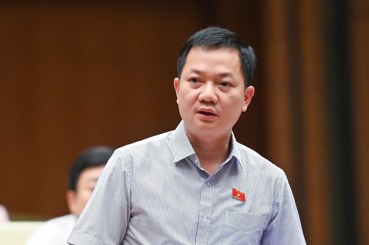 Đại biểu Trịnh Xuân An thảo luận chiều 10/6 Đại biểu Trịnh Xuân An thảo luận chiều 10/6