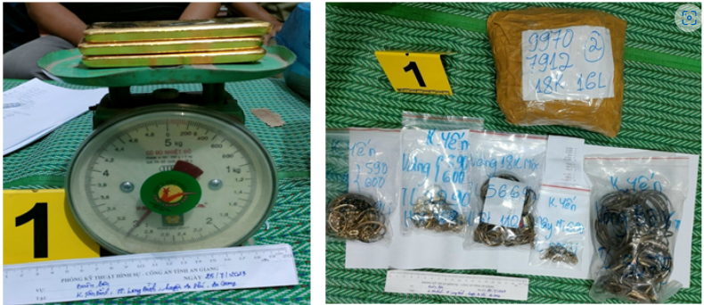 Tang vật thu giữ tại cơ quan điều tra Tang vật thu giữ tại cơ quan điều tra
