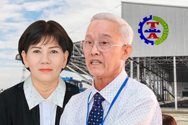 Bà Lê Thị Tuyết và ông Phạm Thái Bình Bà Lê Thị Tuyết và ông Phạm Thái Bình