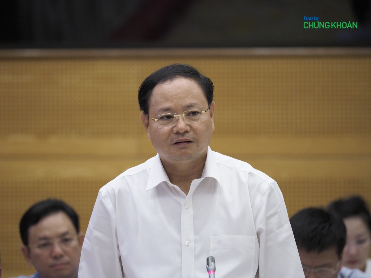 Thứ trưởng Bộ TN&MT Lê Minh Ngân tại họp báo Chính phủ chiều 4/5 (Ảnh: M.M) Thứ trưởng Bộ TN&MT Lê Minh Ngân tại họp báo Chính phủ chiều 4/5 (Ảnh: M.M)