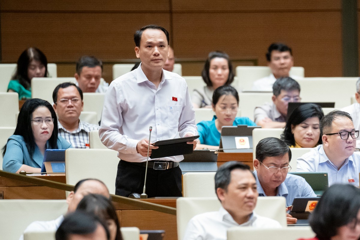 Đại biểu Lưu Bá Mạc (đoàn Lạng Sơn)