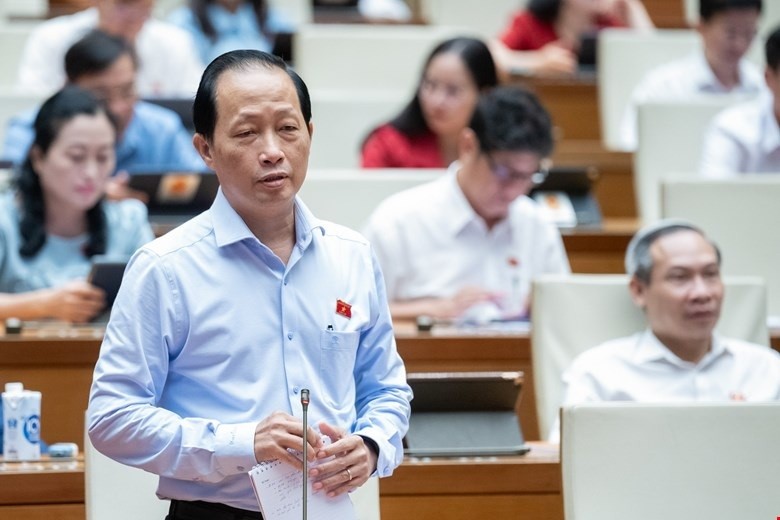 Đại biểu Quốc hội Nguyễn Trúc Sơn (đoàn Bến Tre) phát biểu Đại biểu Quốc hội Nguyễn Trúc Sơn (đoàn Bến Tre) phát biểu