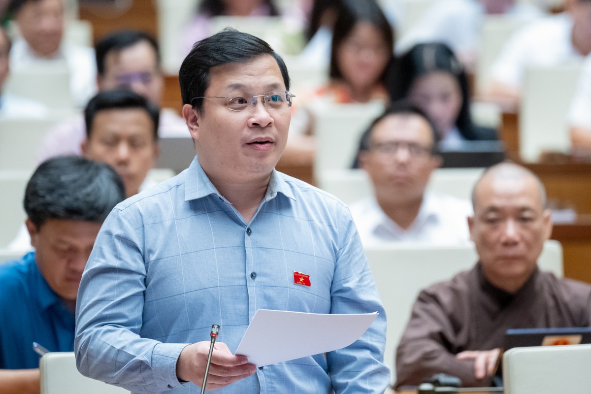 Đại biểu Nguyễn Danh Tú (đoàn Kiên Giang)