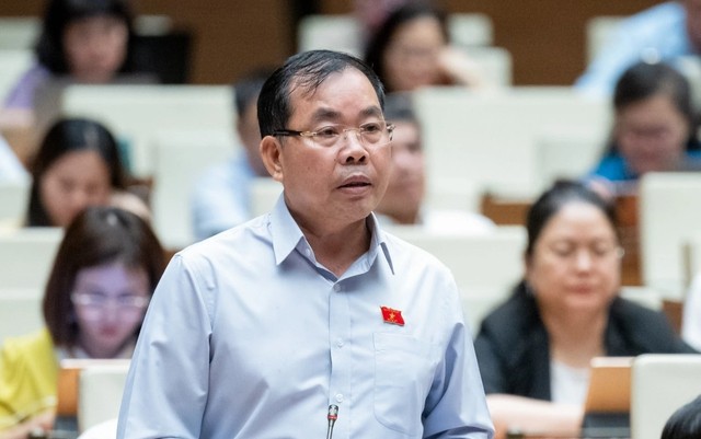 Đại biểu Nguyễn Quang Huân (đoàn Bình Dương)