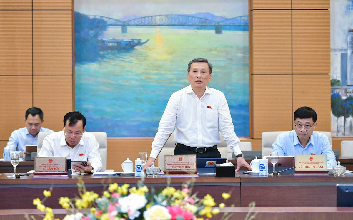 Ông Lê Quang Huy, Chủ nhiệm Ủy ban Khoa học, Công nghệ và Môi trường