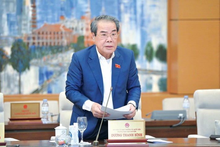 Ông Dương Thanh Bình - được bầu làm Chủ nhiệm Ủy ban Dân nguyện và Giám sát