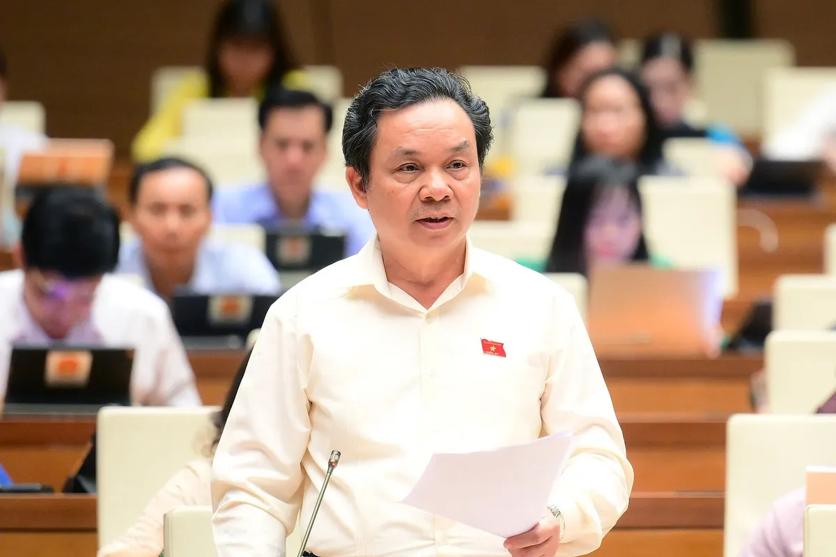 Đại biểu Hoàng Văn Cường (đoàn Hà Nội)