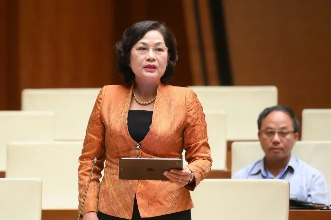 Thống đốc NHNN Nguyễn Thị Hồng tại phiên chất vấn sáng 19/6 Thống đốc NHNN Nguyễn Thị Hồng tại phiên chất vấn sáng 19/6