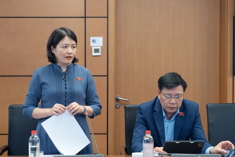 Đại biểu Nguyễn Thị Mai Thoa (đoàn Hải Phòng) Đại biểu Nguyễn Thị Mai Thoa (đoàn Hải Phòng)