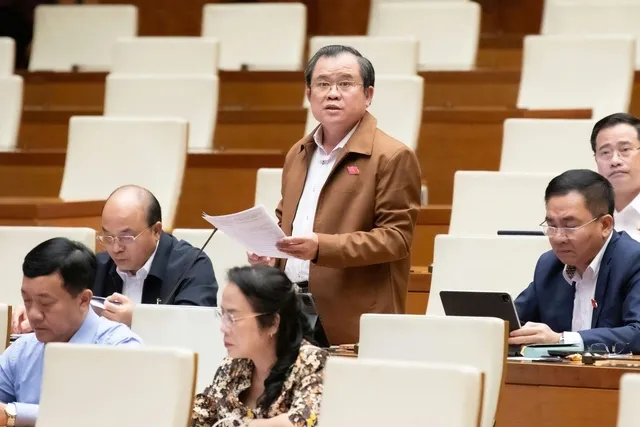 Đại biểu Nguyễn Tâm Hùng (đoàn TP Hồ Chí Minh)