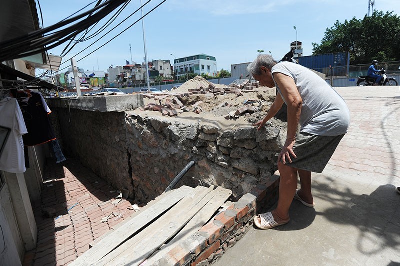 Nhà bỗng thành hầm chui trên đường nghìn tỷ tại Hà Nội ảnh 5