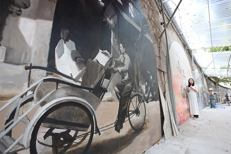 Phố cổ Hà Nội chuẩn bị có phố bích họa ảnh 10