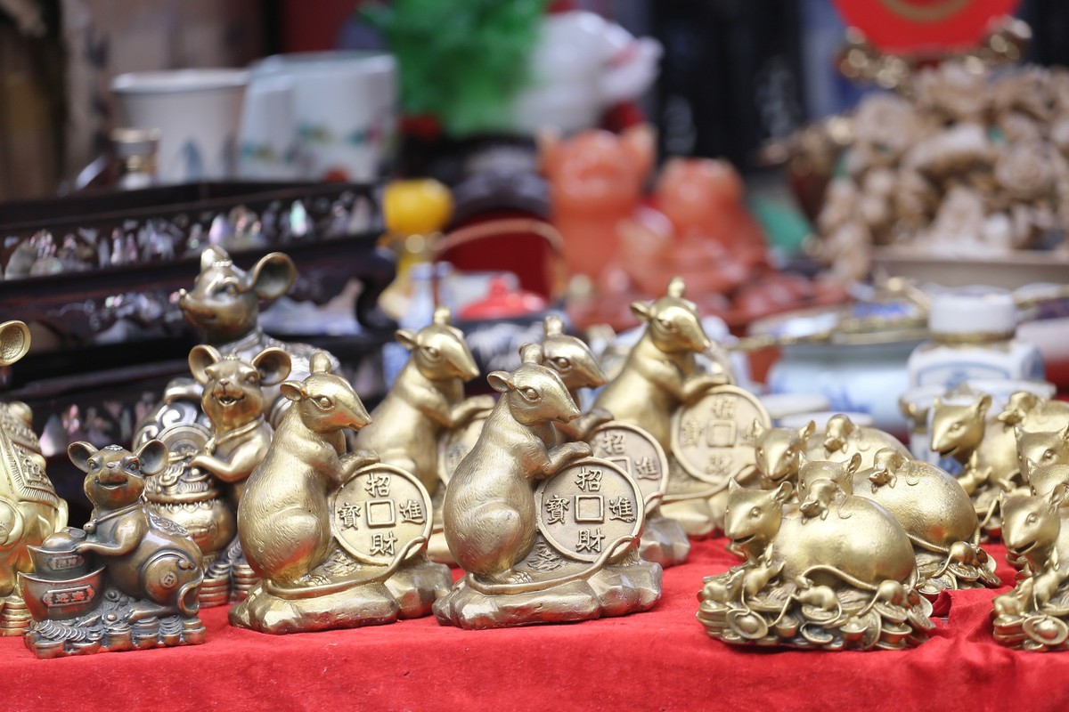 Phố Hàng Mã lung linh hình ảnh chuột vàng chuột đỏ ảnh 8