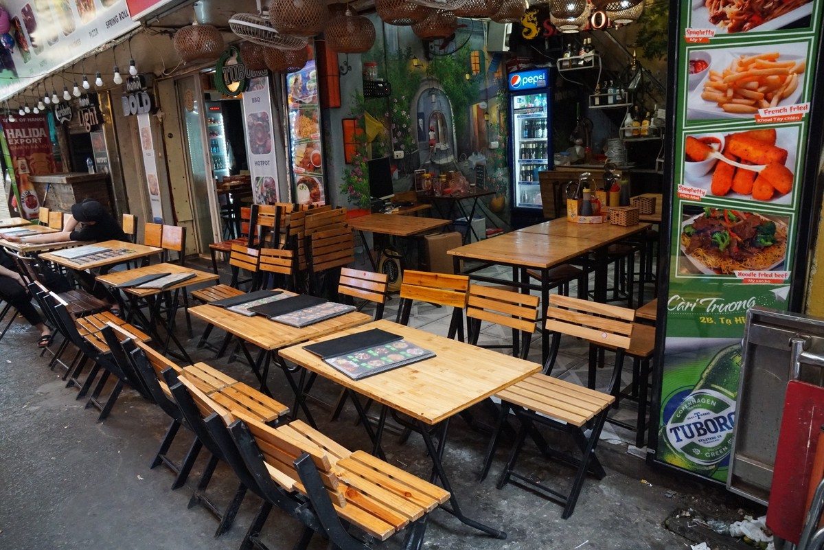 Cảnh các quán nhậu, nhà hàng được ví von là “toang” tại Hà Nội ảnh 8