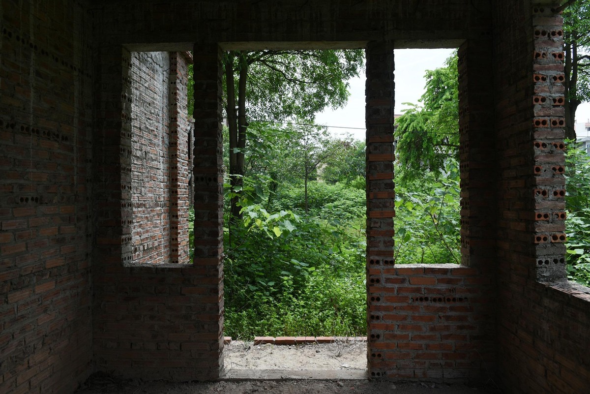 View xanh mướt từ một căn biệt thự bỏ không. View xanh mướt từ một căn biệt thự bỏ không.