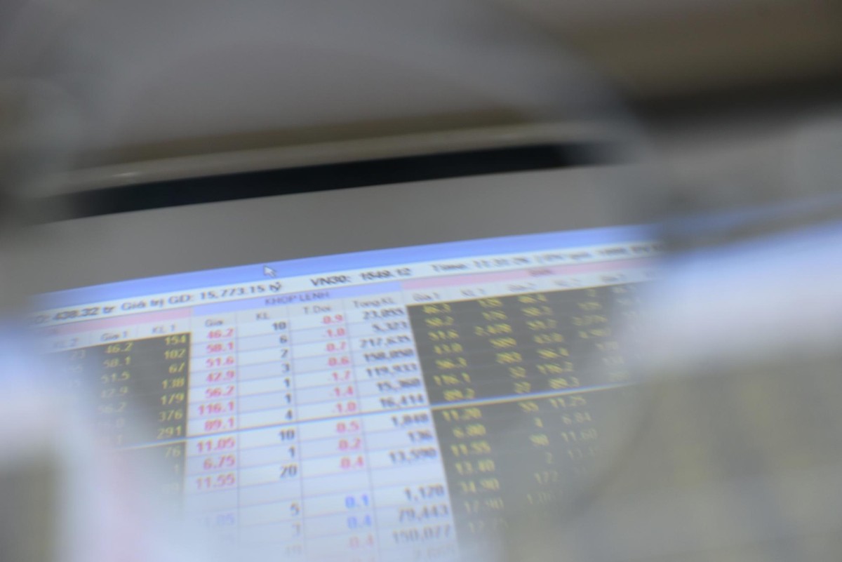 Chốt phiên sáng, sàn HOSE có tới 292 mã giảm và chỉ 82 mã tăng, VN-Index giảm 13,03 điểm (-0,92%) xuống mức 1.407,24 điểm. Tổng khối lượng giao dịch đạt 461,35 triệu đơn vị, giá trị 15.824,82 tỷ đồng.