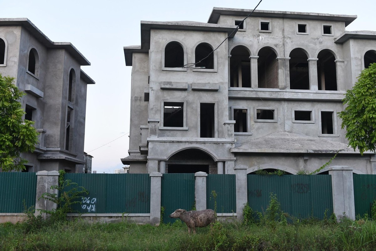 Theo các trang web rao bán bất động sản, biệt thự tại khu vực này có căn lên tới 20 tỷ đồng/căn.