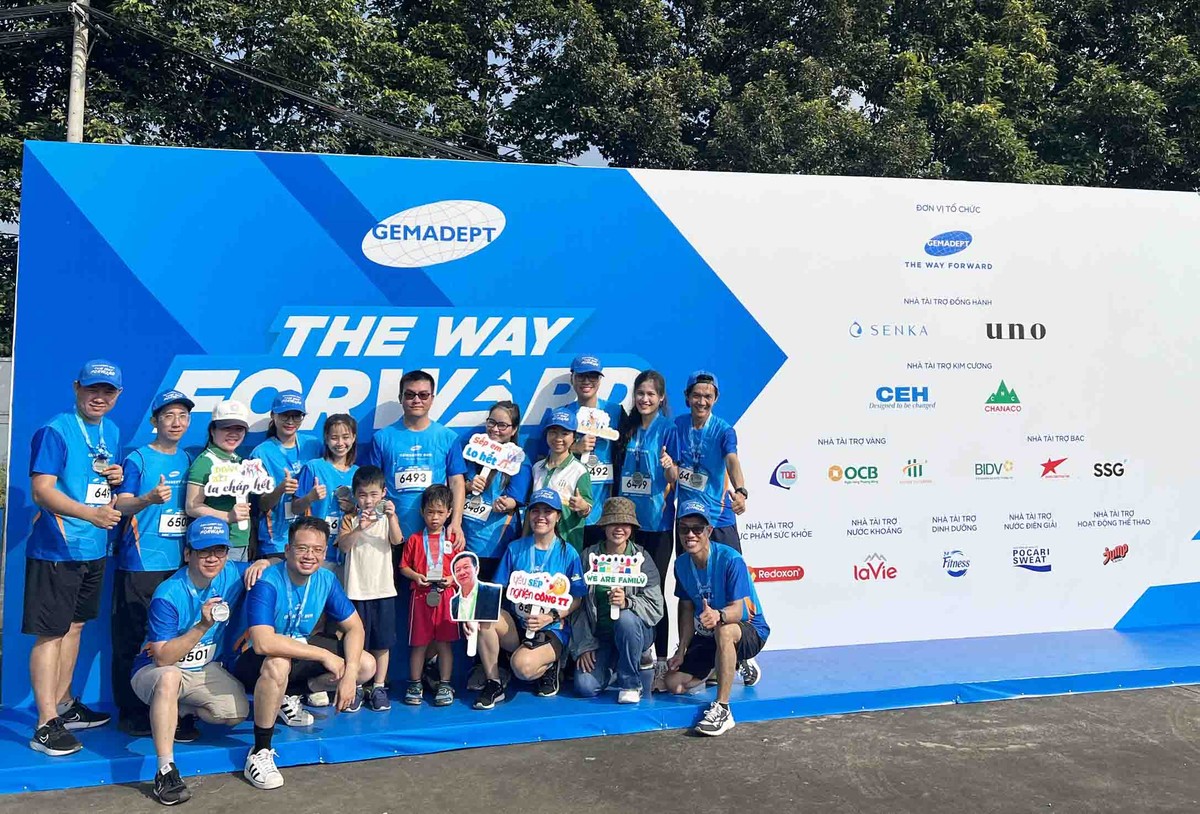 Giải chạy bộ nhận được sự đồng hành của các đối tác và nhà trợ.