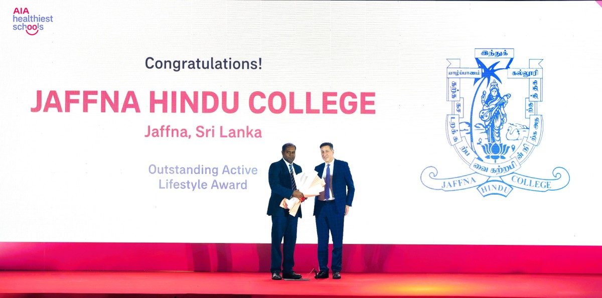 Giải Lối sống năng động – Trường Jaffna Hindu College, Sri Lanka. Dự án đã xây dựng hệ thống cho thuê xe đạp trong trường, giúp tất cả học sinh dễ dàng tiếp cận, từ đó thúc đẩy thói quen vận động và lối sống lành mạnh trong cộng đồng. Giải Lối sống năng động – Trường Jaffna Hindu College, Sri Lanka. Dự án đã xây dựng hệ thống cho thuê xe đạp trong trường, giúp tất cả học sinh dễ dàng tiếp cận, từ đó thúc đẩy thói quen vận động và lối sống lành mạnh trong cộng đồng.