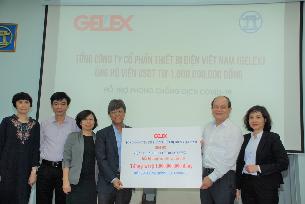Gelex ủng hộ 5 tỷ đồng cho công tác phòng chống dịch Covid-19 ảnh 1