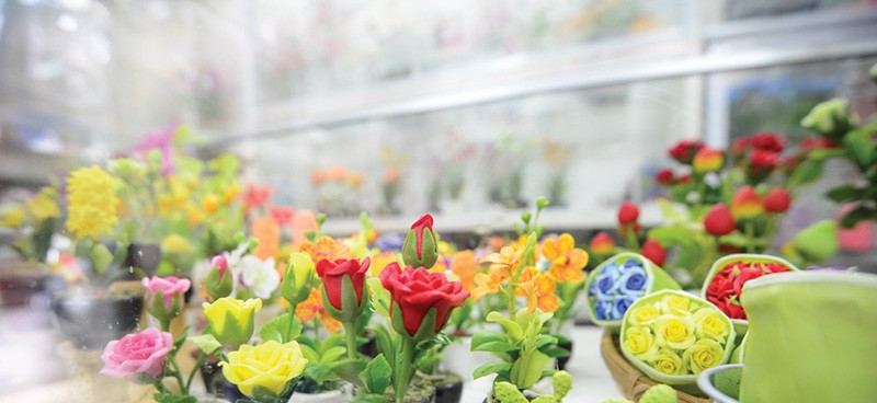 Hoa đất - thú chơi độc đáo ngày Tết ảnh 1 Hoa đất - thú chơi độc đáo ngày Tết ảnh 1