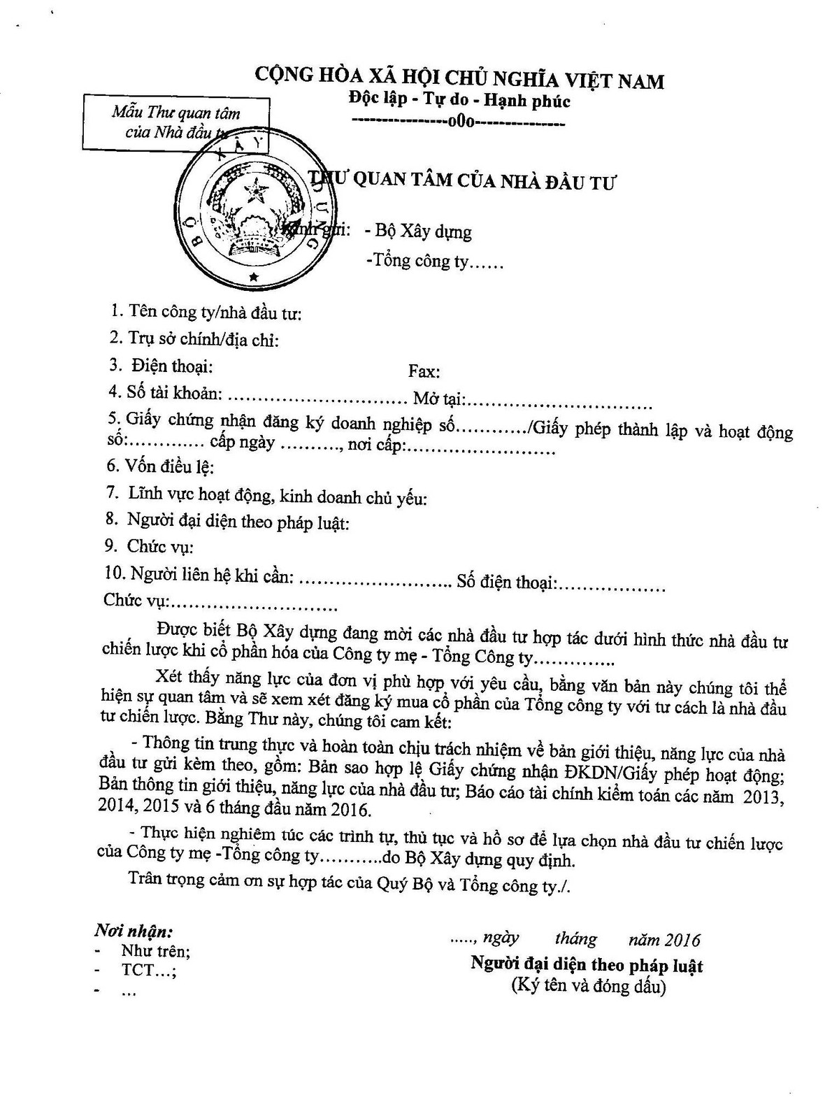 Bộ Xây dựng đánh tiếng mời đầu tư chiến lược vào IDICO, HUD, VICEM và Sông Đà ảnh 1