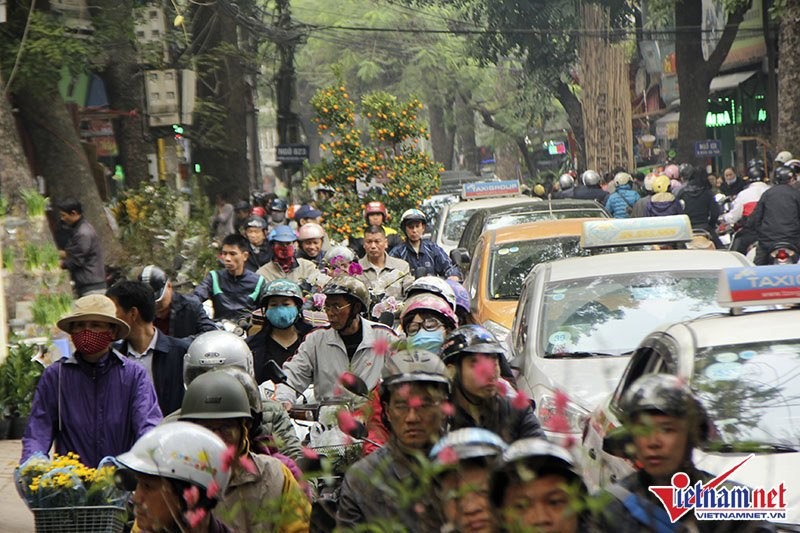 Người Hà Nội chen chân đi phiên chợ cuối cùng của năm ảnh 11