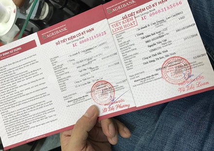Hàng chục sổ tiết kiệm bị lừa đảo, tẩy xóa ở Lào Cai: Agribank lên tiếng ảnh 1 Hàng chục sổ tiết kiệm bị lừa đảo, tẩy xóa ở Lào Cai: Agribank lên tiếng ảnh 1