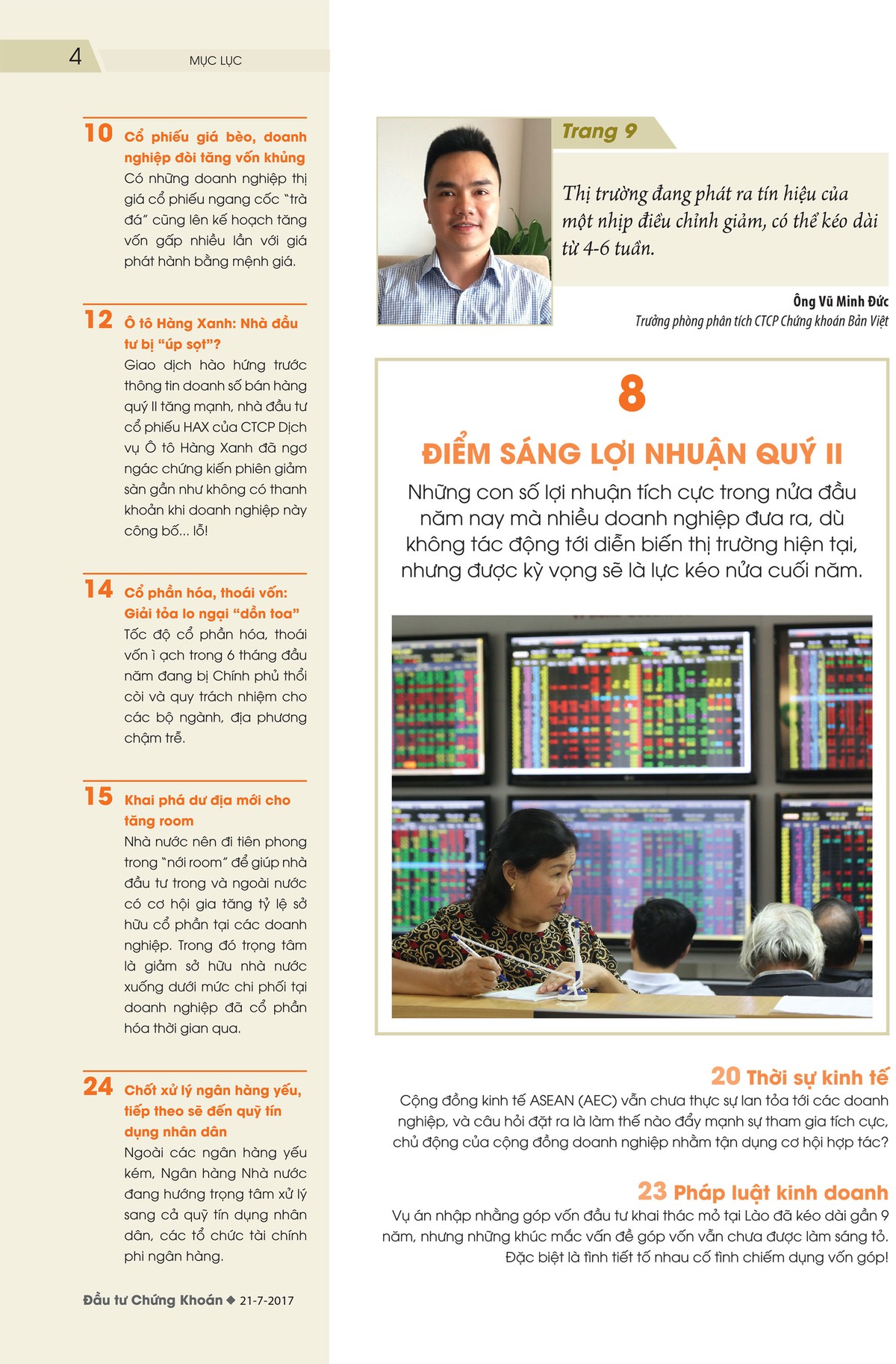 Đầu tư Chứng khoán số 87/2017 ảnh 1