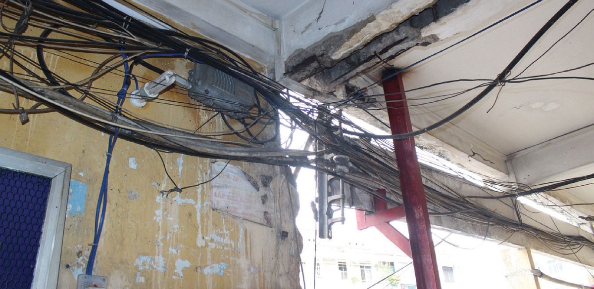 Vẫn thường trực nỗi lo cháy nổ ở chung cư ảnh 1 Vẫn thường trực nỗi lo cháy nổ ở chung cư ảnh 1
