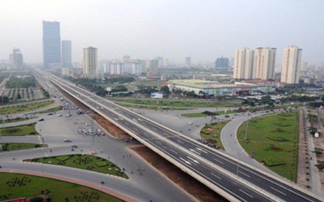 Hà Nội thông xe đường vành đai 3 đoạn Mai Dịch - cầu Thăng Long ảnh 1 Hà Nội thông xe đường vành đai 3 đoạn Mai Dịch - cầu Thăng Long ảnh 1