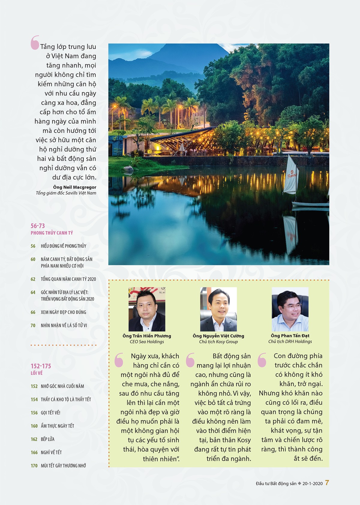 Đầu tư Bất động sản Tết Canh Tý 2020 (số 03-06/2020) ảnh 2 Đầu tư Bất động sản Tết Canh Tý 2020 (số 03-06/2020) ảnh 2