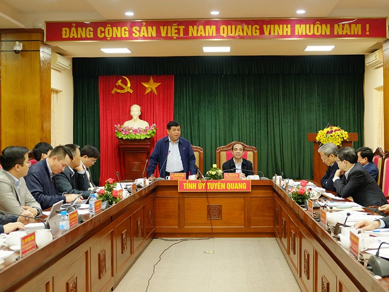 Bộ trưởng Nguyễn Chí Dũng: Tỉnh muốn mạnh thì dân phải giàu ảnh 1 Bộ trưởng Nguyễn Chí Dũng: Tỉnh muốn mạnh thì dân phải giàu ảnh 1