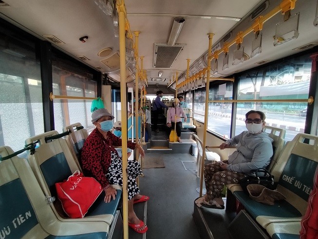 TP.HCM: Hôm nay, 72 tuyến xe buýt lăn bánh trở lại ảnh 3 TP.HCM: Hôm nay, 72 tuyến xe buýt lăn bánh trở lại ảnh 3