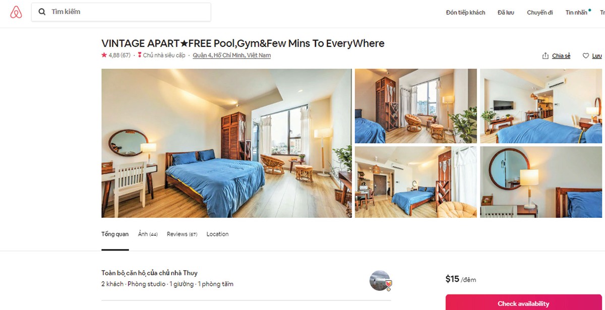 Airbnb hé lộ những “điểm mù” ảnh 2 Airbnb hé lộ những “điểm mù” ảnh 2
