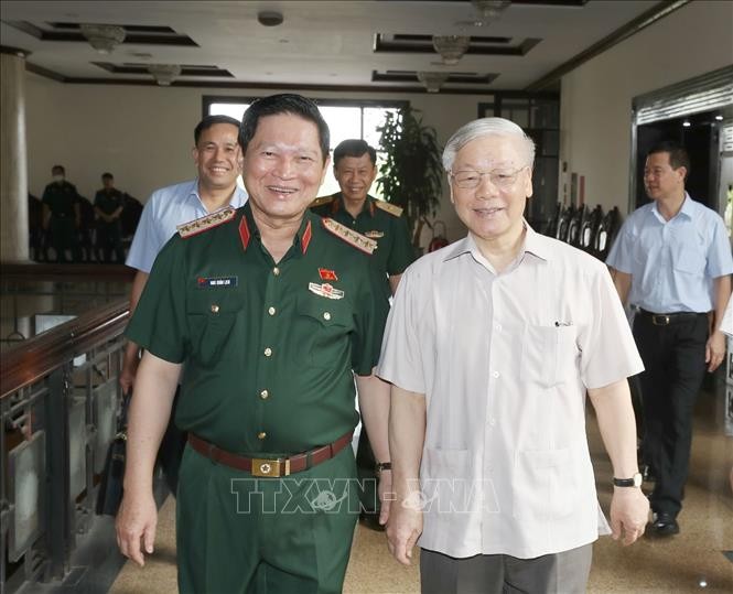 Quân ủy Trung ương cho ý kiến về dự thảo Văn kiện Đại hội đại biểu Đảng bộ Quân đội lần thứ XI ảnh 1 Quân ủy Trung ương cho ý kiến về dự thảo Văn kiện Đại hội đại biểu Đảng bộ Quân đội lần thứ XI ảnh 1