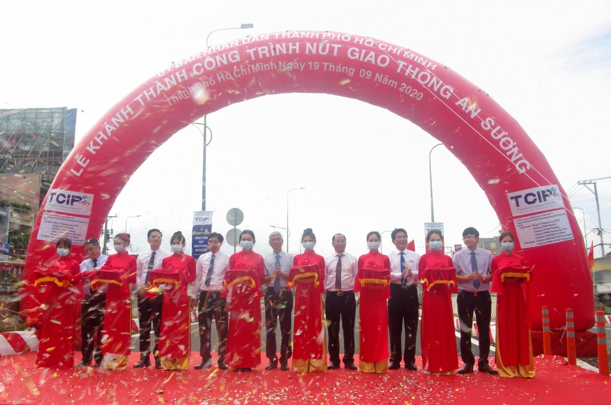 Lễ khánh thành nút giao thông An Sương.