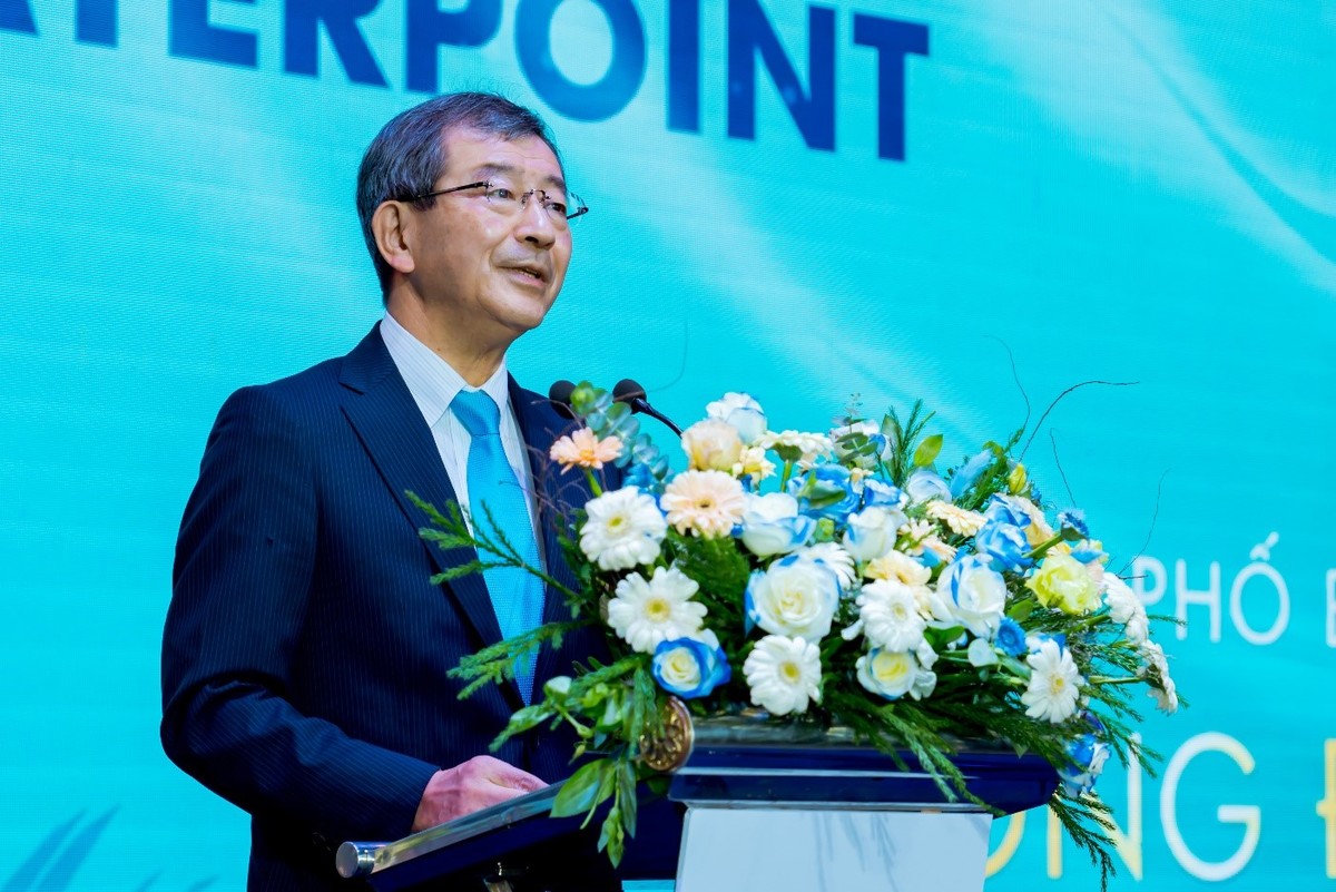 Tổng lãnh sự quán Nhật Bản tại TP.HCM - Ông Watanabe phát biểu tại sự kiện. Tổng lãnh sự quán Nhật Bản tại TP.HCM - Ông Watanabe phát biểu tại sự kiện.