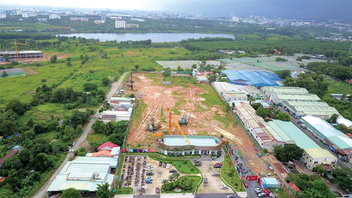 Dự án New Galaxy của Tập đoàn Hưng Thịnh. Ảnh: Lê Toàn Dự án New Galaxy của Tập đoàn Hưng Thịnh. Ảnh: Lê Toàn