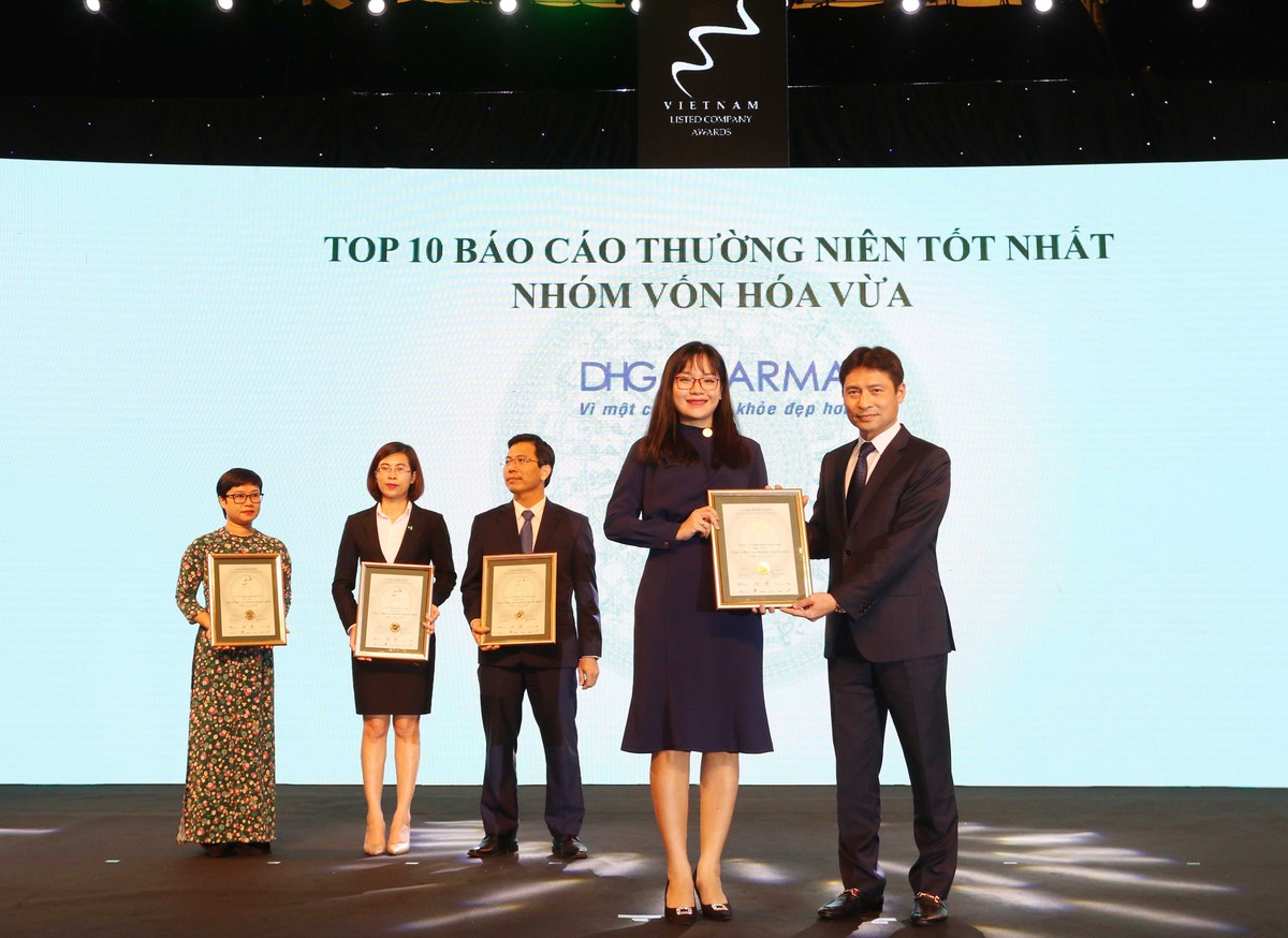 Đại diện CTCP Dược Hậu Giang - TOP 10 NNNY nhóm vốn hóa vừa có BCTN tốt nhất