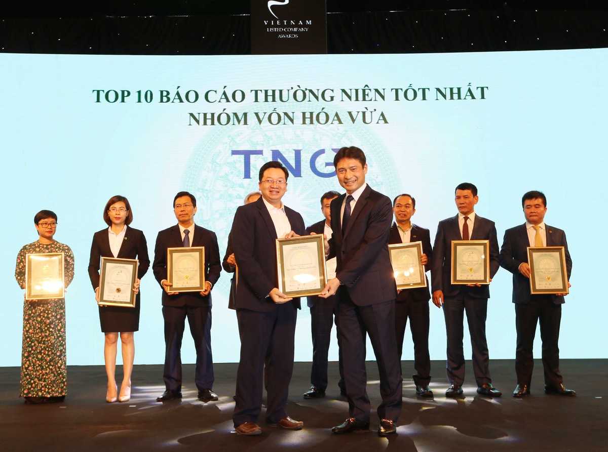 Đai diện TNG - TOP 10 NNNY nhóm vốn hóa vừa có BCTN tốt nhất