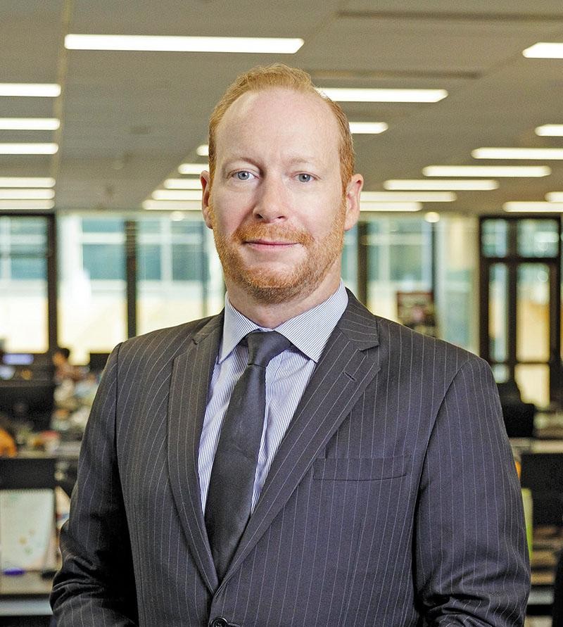 Ông David Jackson, Giám đốc điều hành của Colliers International Vietnam Ông David Jackson, Giám đốc điều hành của Colliers International Vietnam