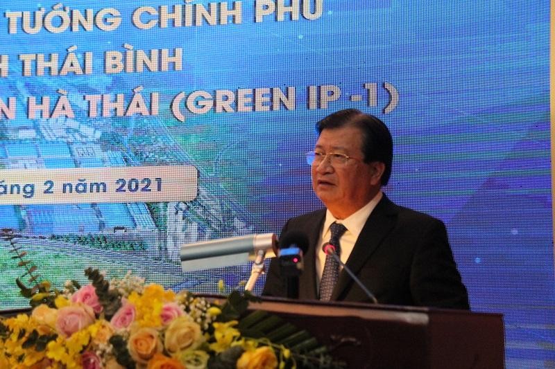 Phó Thủ tướng Chính Phủ Trịnh Đình Dũng phát biểu chỉ đạo