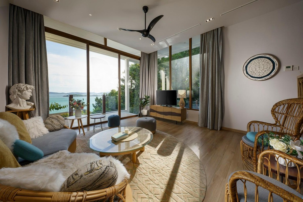 Thiên nhiên ngập tràn trong không gian biệt thự