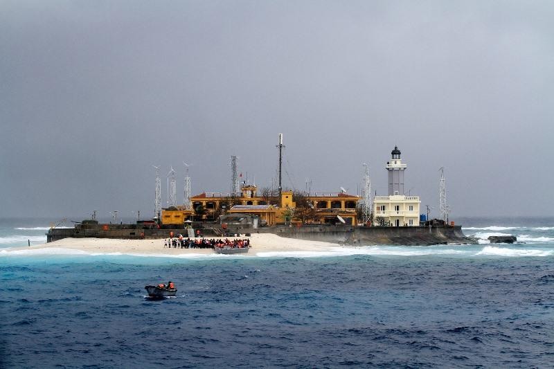 Sau 6 năm, máy lọc nước biển thành nước ngọt SYL đã có mặt tại đảo An Bang. (Ảnh: Nhân vật cung cấp)