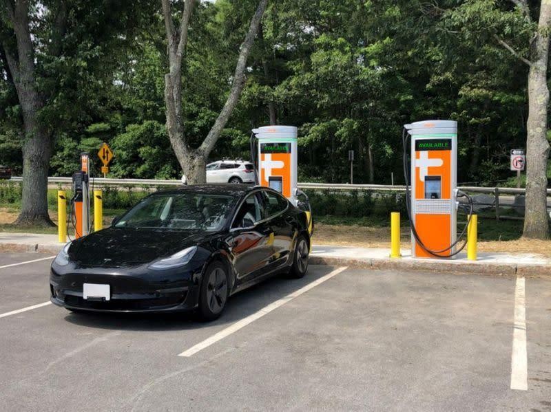 Trạm sạc của ChargePoint Ảnh: internet Trạm sạc của ChargePoint Ảnh: internet