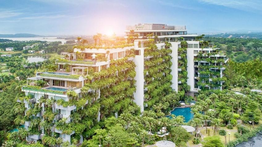 Flamingo Đại Lải Resort của Flamingo Holding Group là khu nghỉ dưỡng sinh thái được nhiều du khách yêu thích, dịp cuối tuần thường phải đặt trước nhiều tháng mới có phòng.
